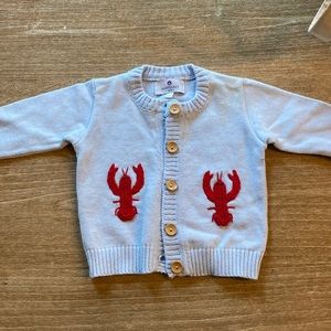 Nantucket Kids Lobster cardigans